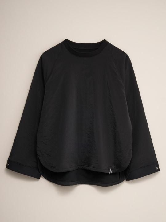 TROVE / ACTIVE RELAX WARM PULLOVER / BLACK photo