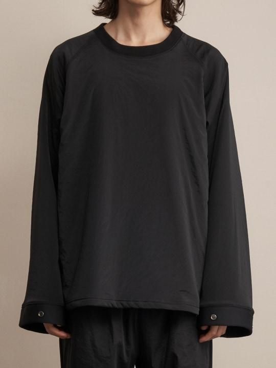 TROVE / ACTIVE RELAX WARM PULLOVER / BLACK photo