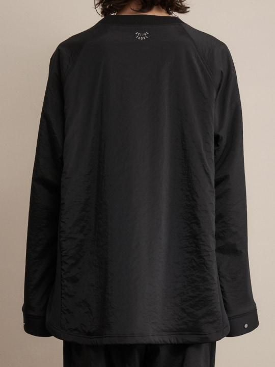 TROVE / ACTIVE RELAX WARM PULLOVER / BLACK photo