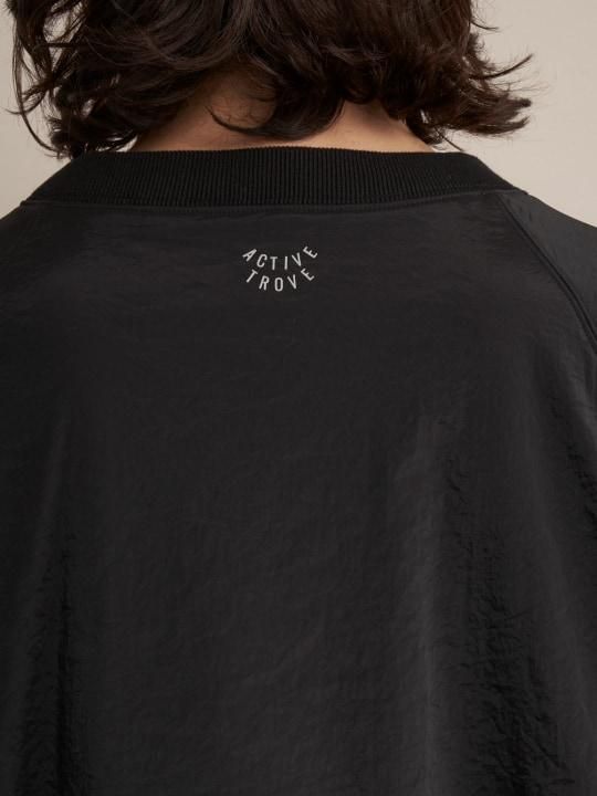 TROVE / ACTIVE RELAX WARM PULLOVER / BLACK photo