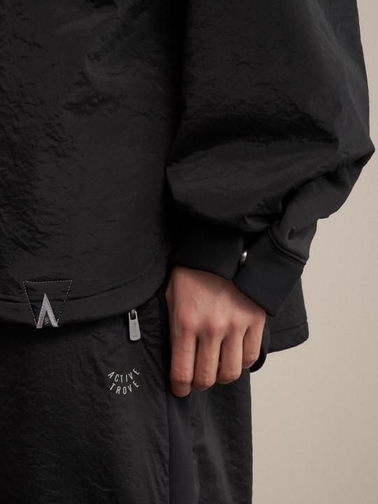 TROVE / ACTIVE RELAX WARM PULLOVER / BLACK photo