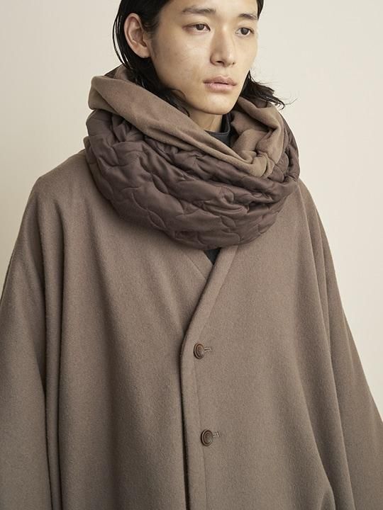 TROVE / JARVI LOOP MUFFLER / ASH BROWN photo