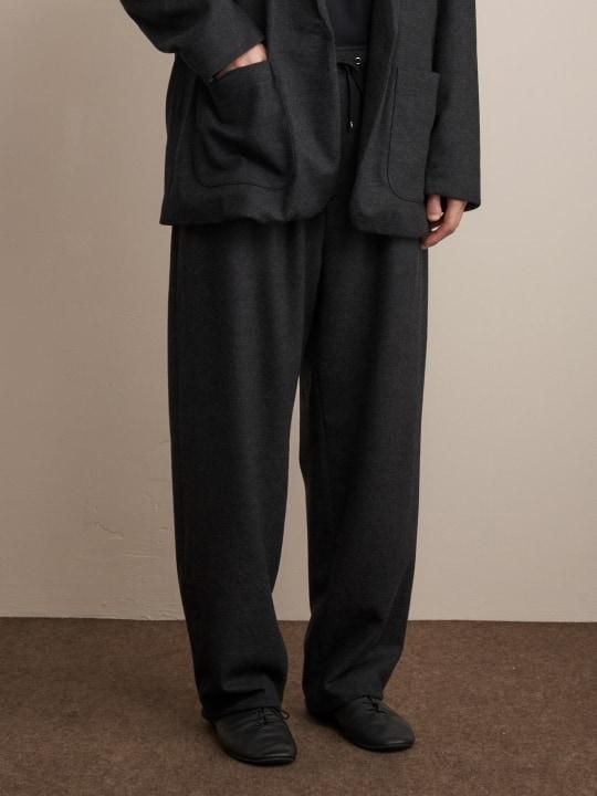 TROVE / RELAX PANTS / CHARCOAL photo