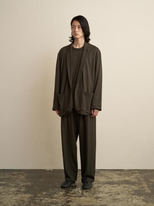 TROVE / RELAX PANTS / KHAKI GRAY photo