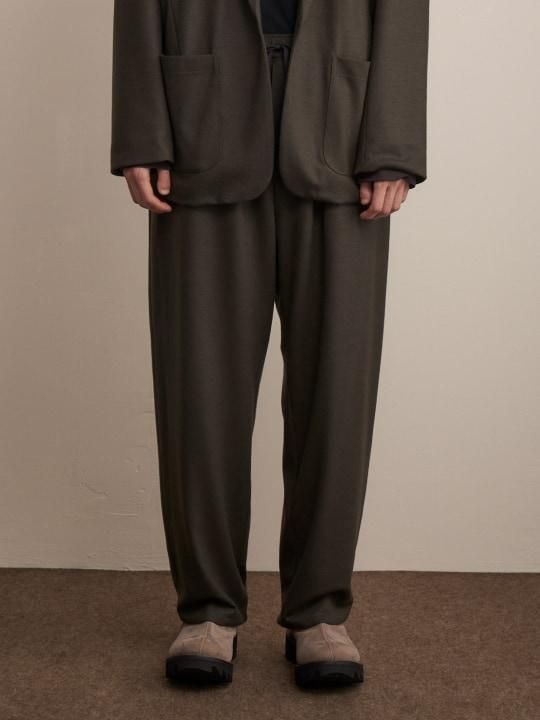 TROVE / RELAX PANTS / KHAKI GRAY photo
