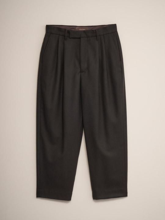 TROVE / RUOHO TROUSERS / DARK BROWN photo