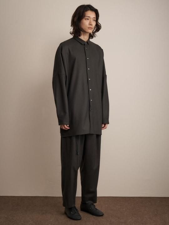 TROVE / RUOHO TROUSERS / DARK BROWN photo