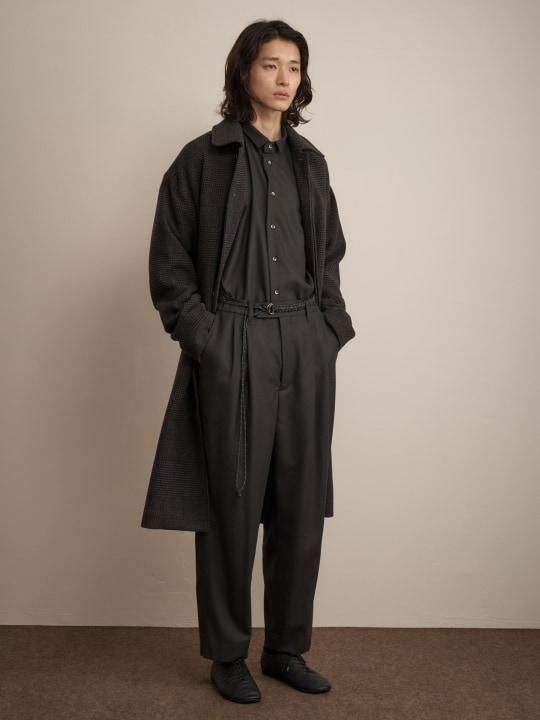 TROVE / RUOHO TROUSERS / DARK BROWN photo