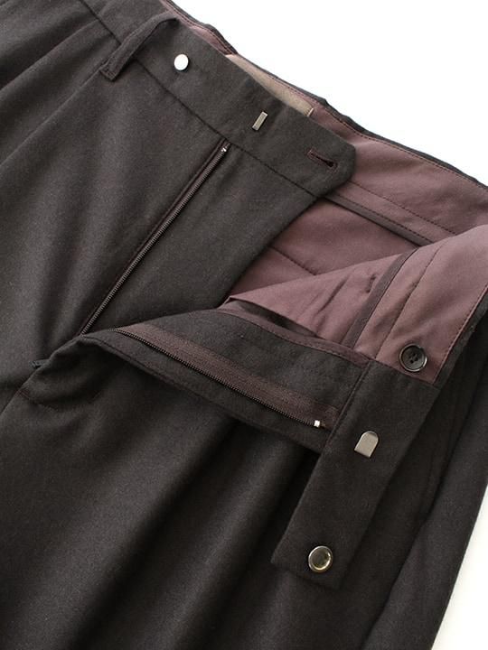 TROVE / RUOHO TROUSERS / DARK BROWN photo