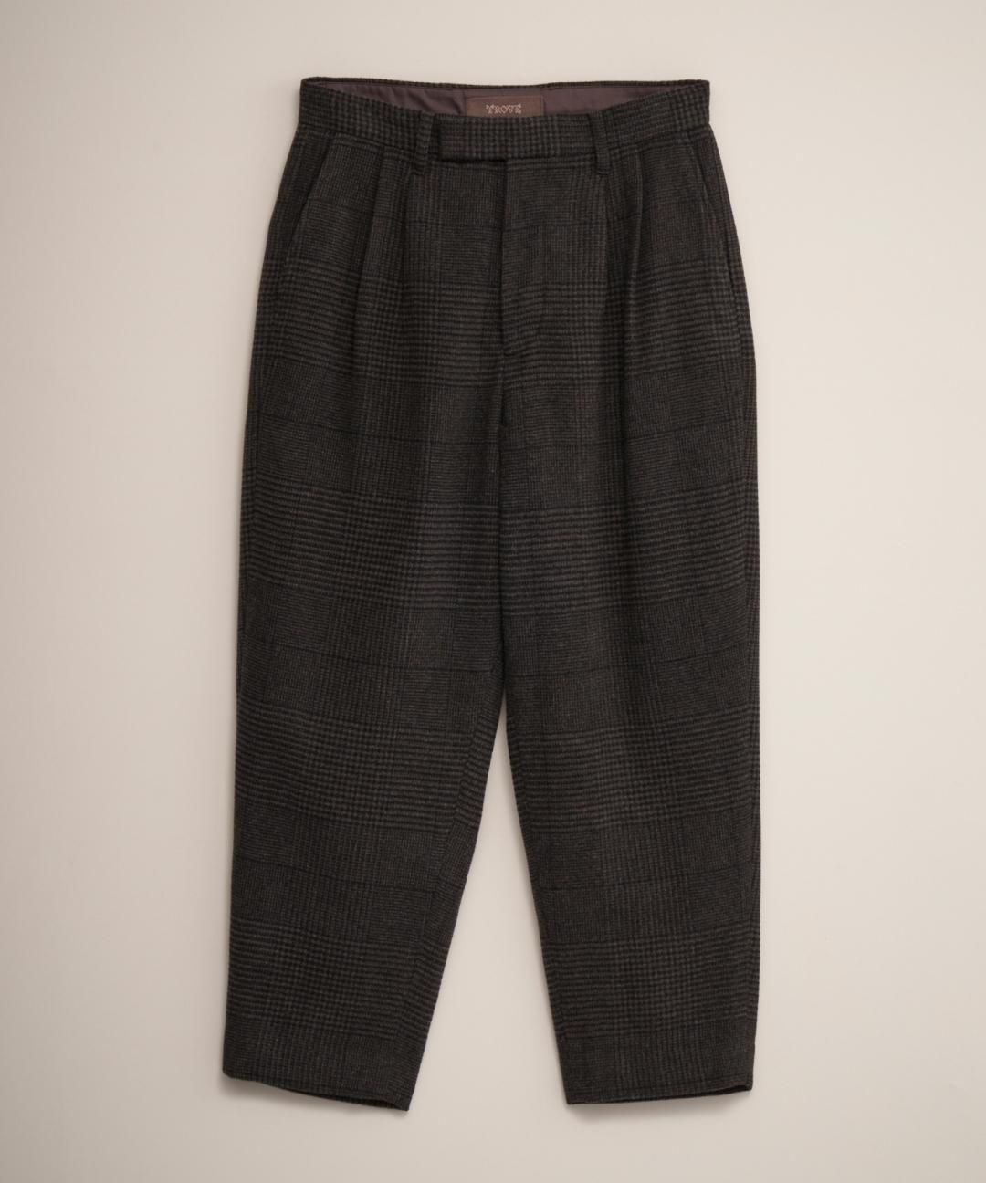 TROVE / SKYE TROUSERS / BROWN NAVY photo