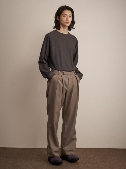 TROVE / VALO LONG SLEEVE / DARK BROWN photo