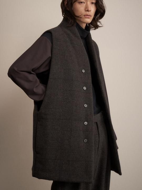 TROVE / SAMA TURTLE NECK / BLACK BROWN photo