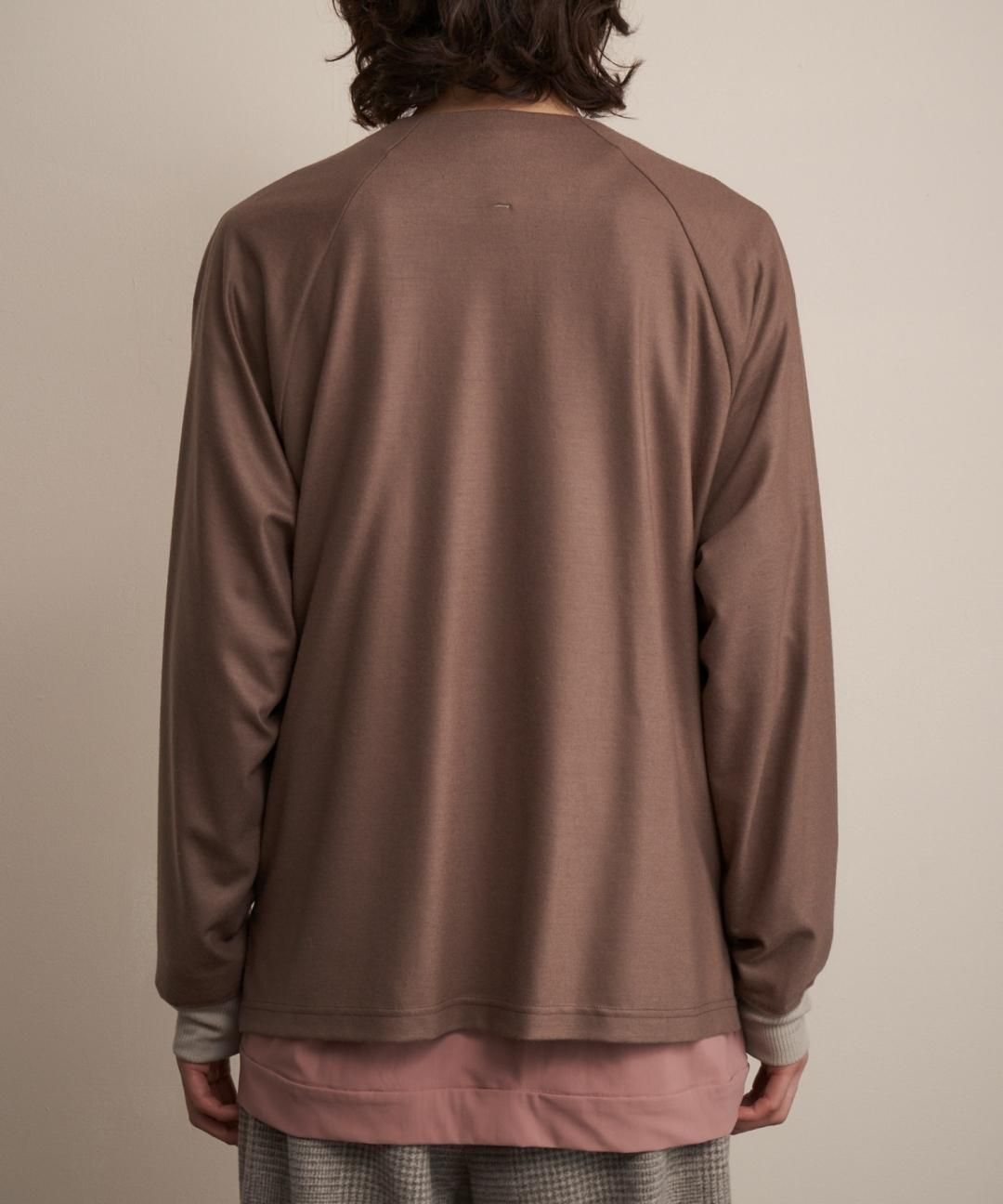 TROVE / FADE CARDIGAN / MOCHA BEIGE photo
