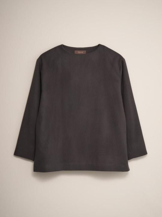 TROVE / MJUK PULLOVER / GRAPHITE photo