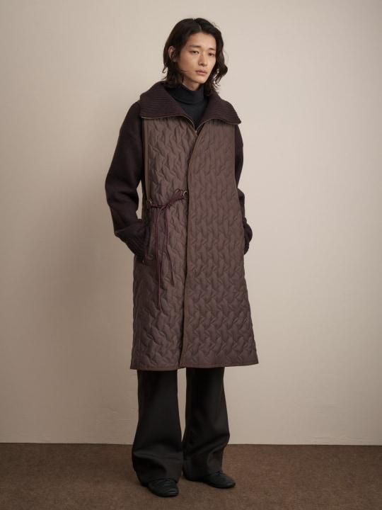 TROVE / MERI KNIT / PURPLE BROWN photo