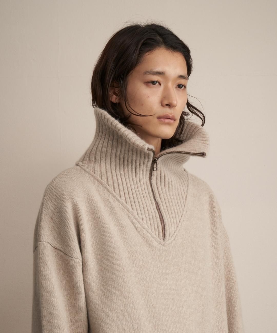 TROVE / MERI KNIT / CREAM BEIGE photo