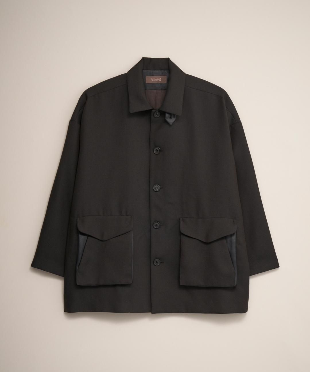 TROVE / PINO BLOUSON / DARK BROWN photo