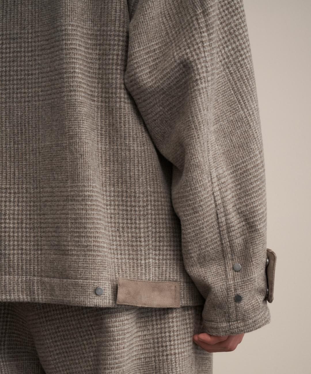 TROVE / SKYE BLOUSON / GRAY BEIGE photo