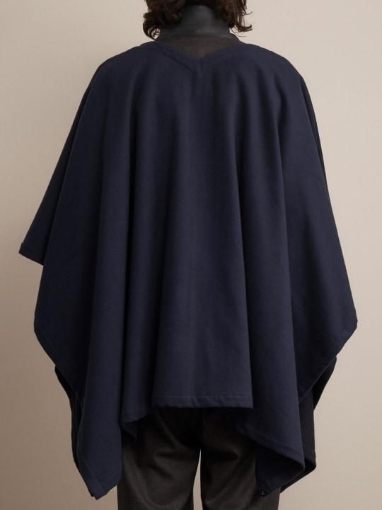 TROVE / VIITTA PONCHO COAT / NAVY photo