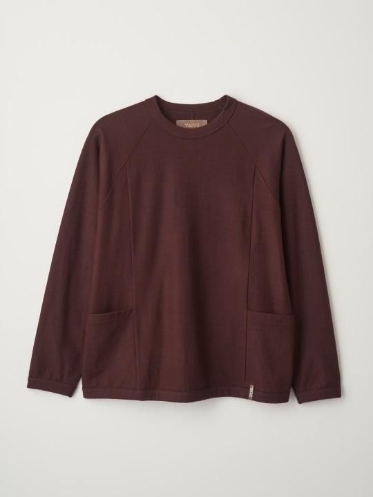 TROVE / KASVI KNIT LONG SLEEVE / WINE photo
