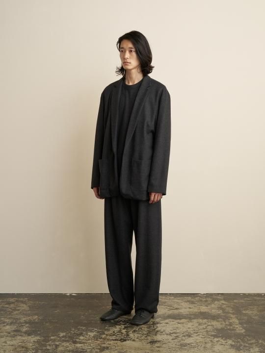TROVE / KASVI KNIT LONG SLEEVE / CHARCOAL photo