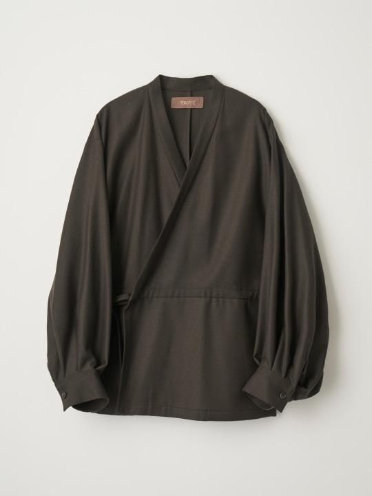 TROVE / HOUI GOWN ( WINTER ) / DARK BROWN photo