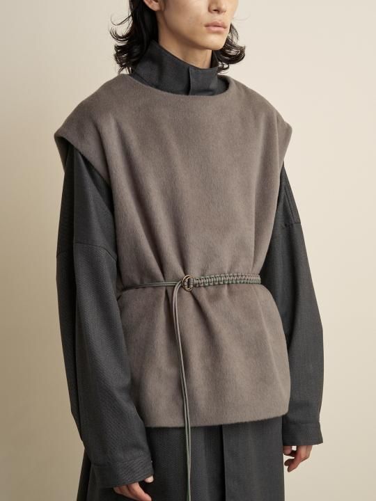 TROVE / POROMIES VEST / GRAPHITE photo