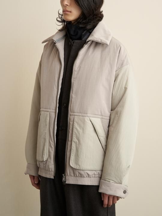 TROVE / VALO PUFF BLOUSON ( TYPE-B ) / LIGHT GRAY photo