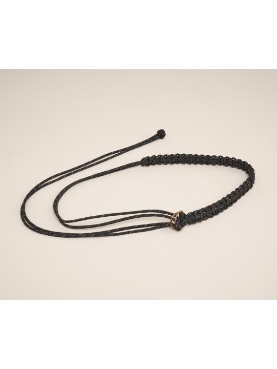 TROVE / PARACHUTE CORD BRAID BELT / BLACK photo
