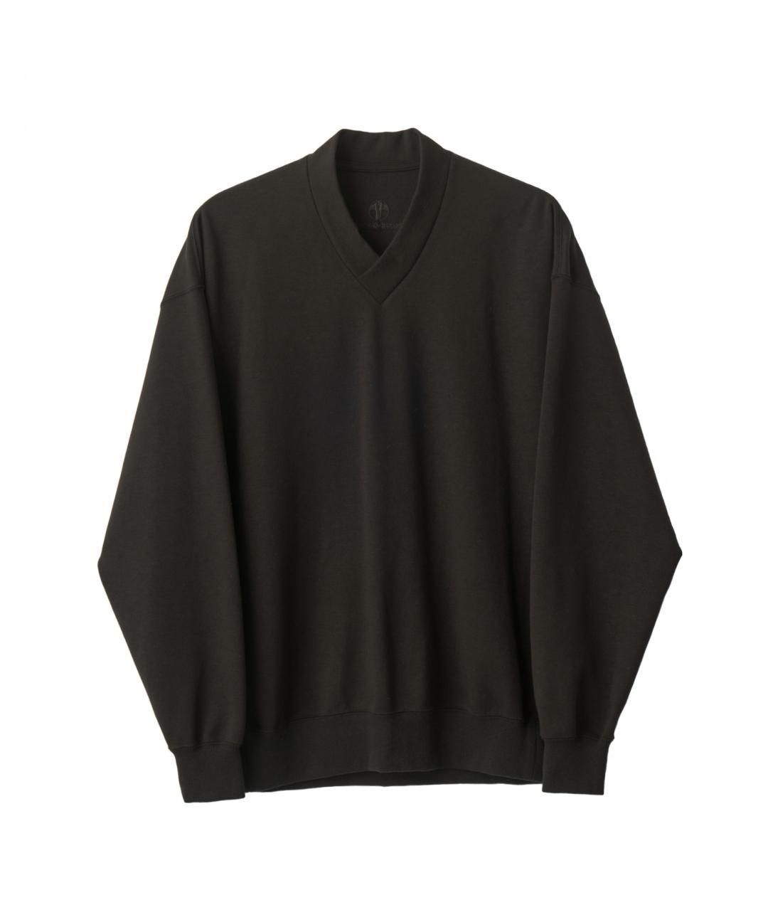 【12月3日18時 販売開始】WAROBE / JUBAN WIDE SWEAT ( WINTER ) / BLACK photo