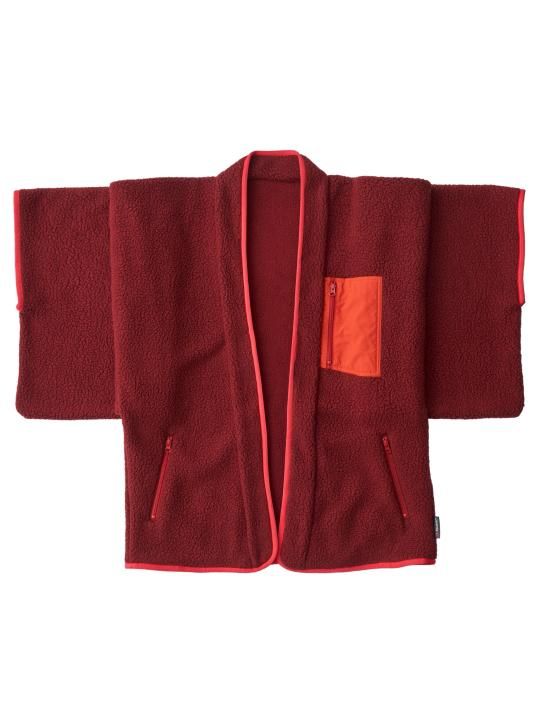 【12月3日18時 販売開始】WAROBE / WA RM FLEECE HAORI / WINE photo