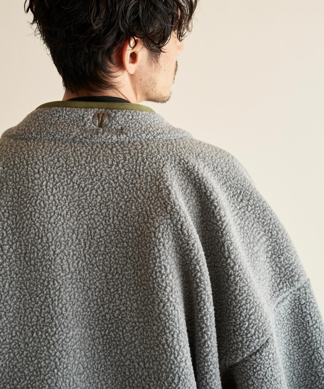 【12月3日18時 販売開始】WAROBE / WA RM FLEECE HAORI / GRAY photo