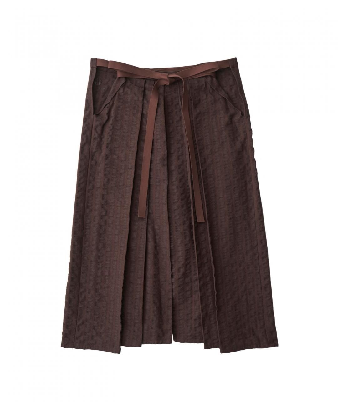 WAROBE / WOOL HAKAMA / BROWN photo