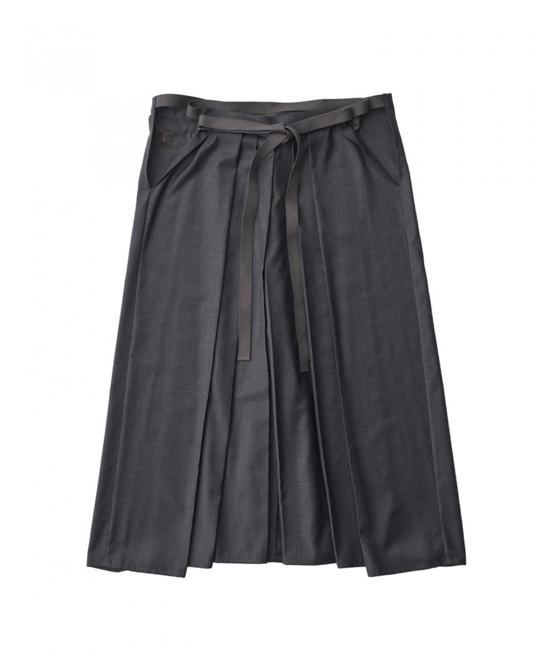 WAROBE / WOOL HAKAMA / CHARCOAL photo