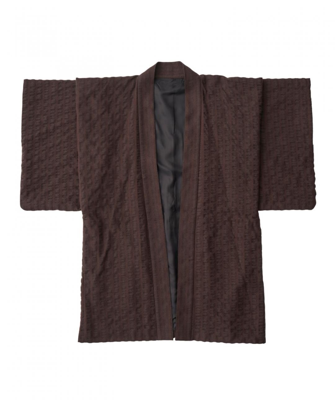 WAROBE / WOOL HAORI / BROWN photo