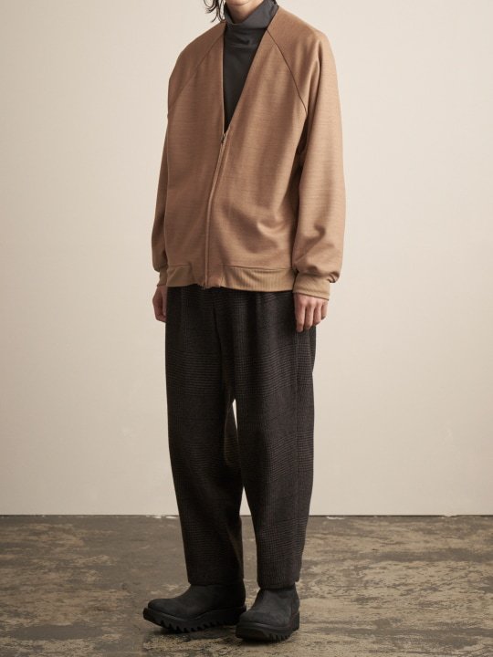 TROVE / ZIP UP CARDIGAN ( SHOP LIMITED ) / CAMEL photo