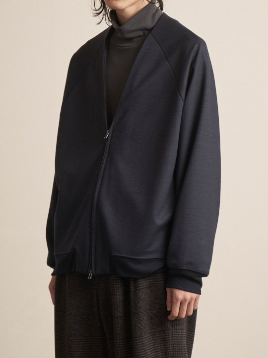 TROVE / ZIP UP CARDIGAN ( SHOP LIMITED ) / NAVY photo