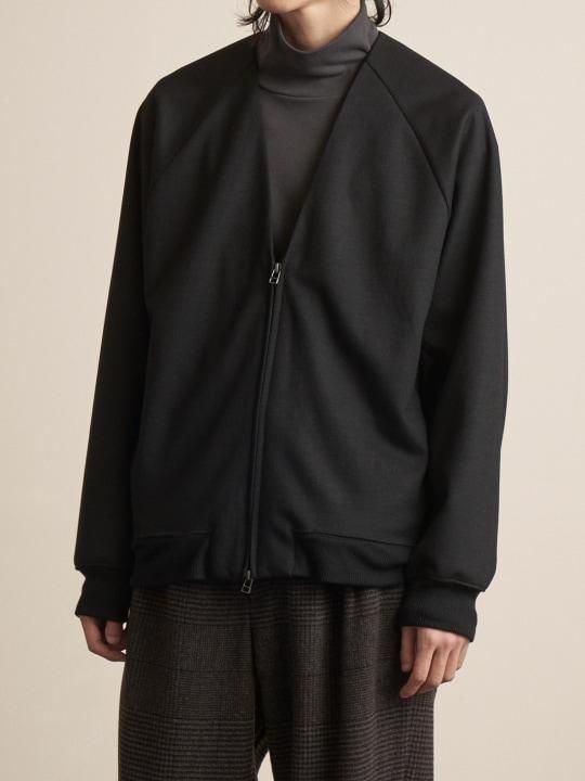 TROVE / ZIP UP CARDIGAN ( SHOP LIMITED ) / BLACK photo