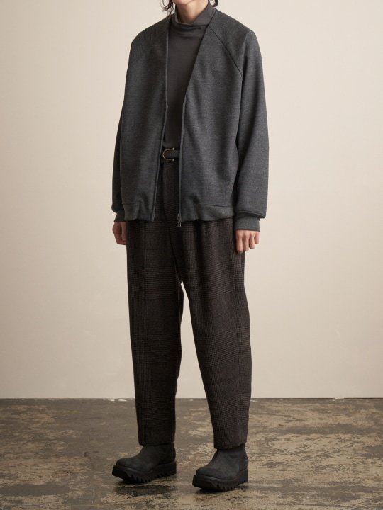 TROVE / ZIP UP CARDIGAN ( SHOP LIMITED ) / GRAY photo