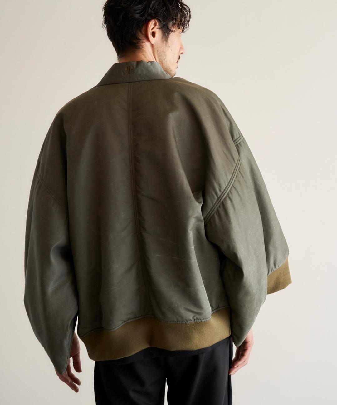 WAROBE / MA-1 HAORI 改 / SAGE GREEN photo