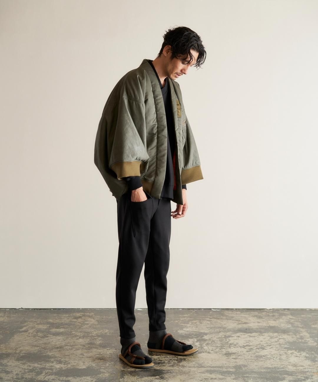 WAROBE / MA-1 HAORI 改 / SAGE GREEN photo