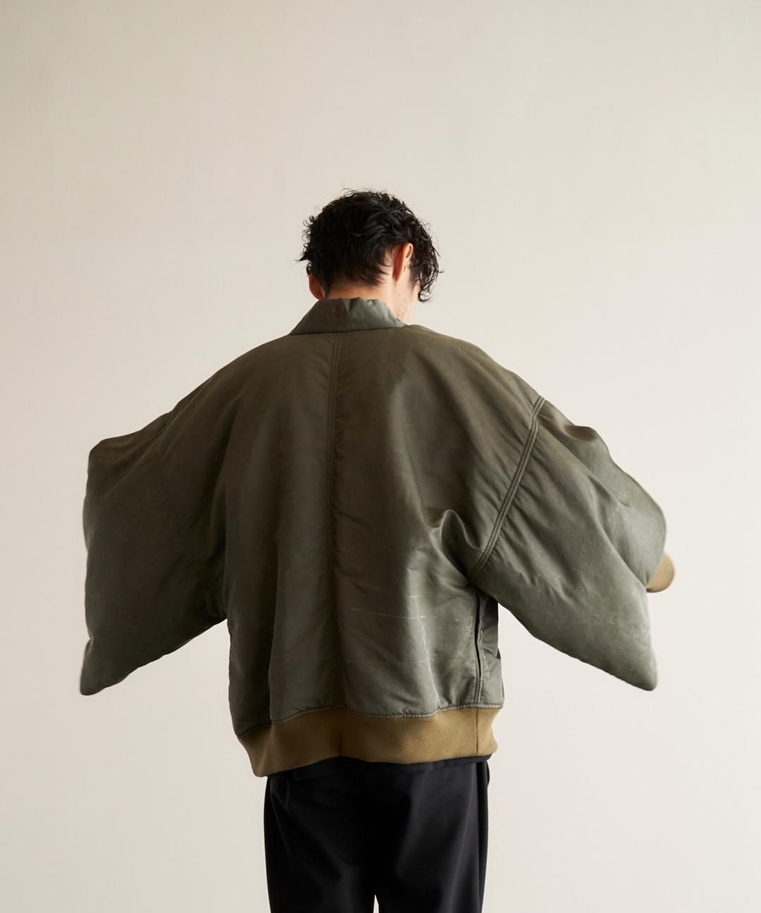 WAROBE / MA-1 HAORI 改 / SAGE GREEN photo