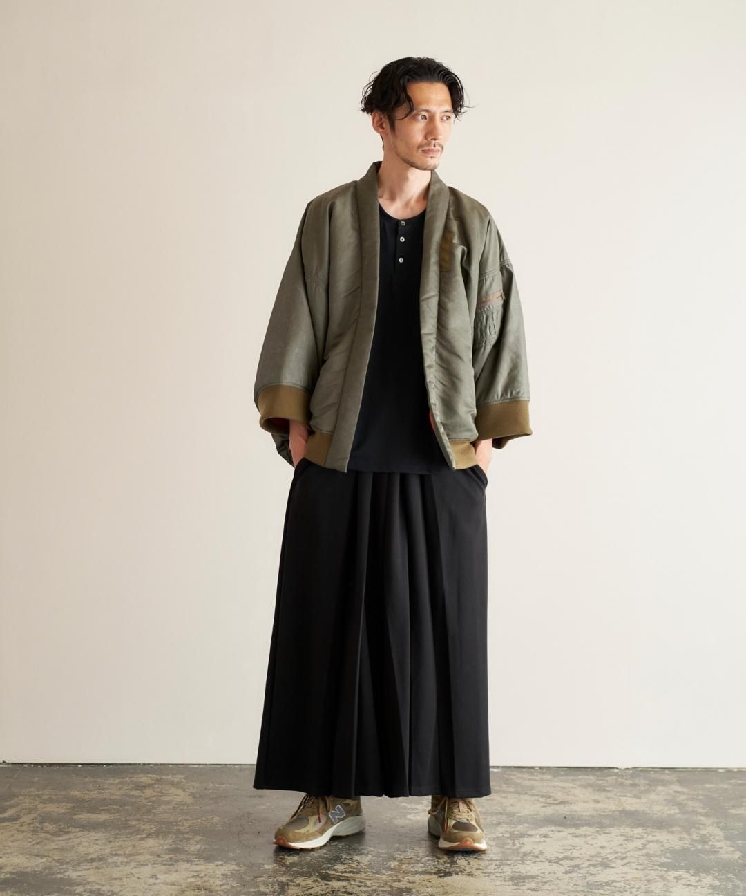 WAROBE / MA-1 HAORI 改 / SAGE GREEN photo