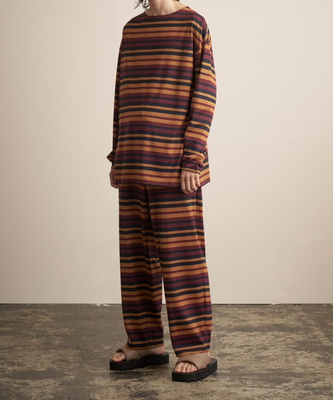 TROVE / MERINO WOOL JERSEY PYJAMAS / B photo
