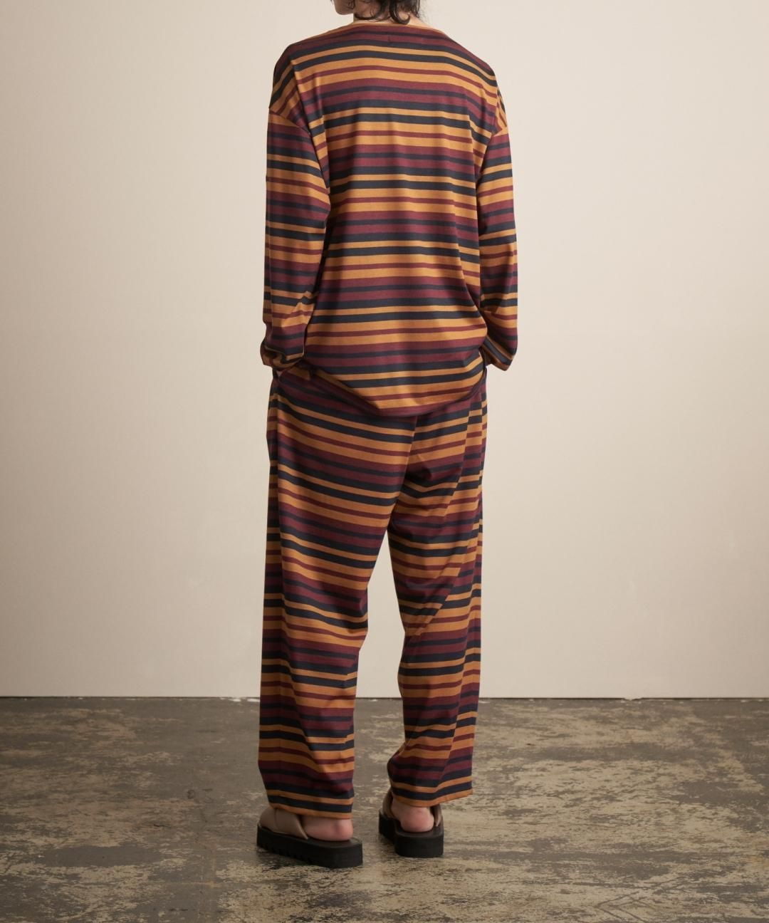 TROVE / MERINO WOOL JERSEY PYJAMAS / B photo