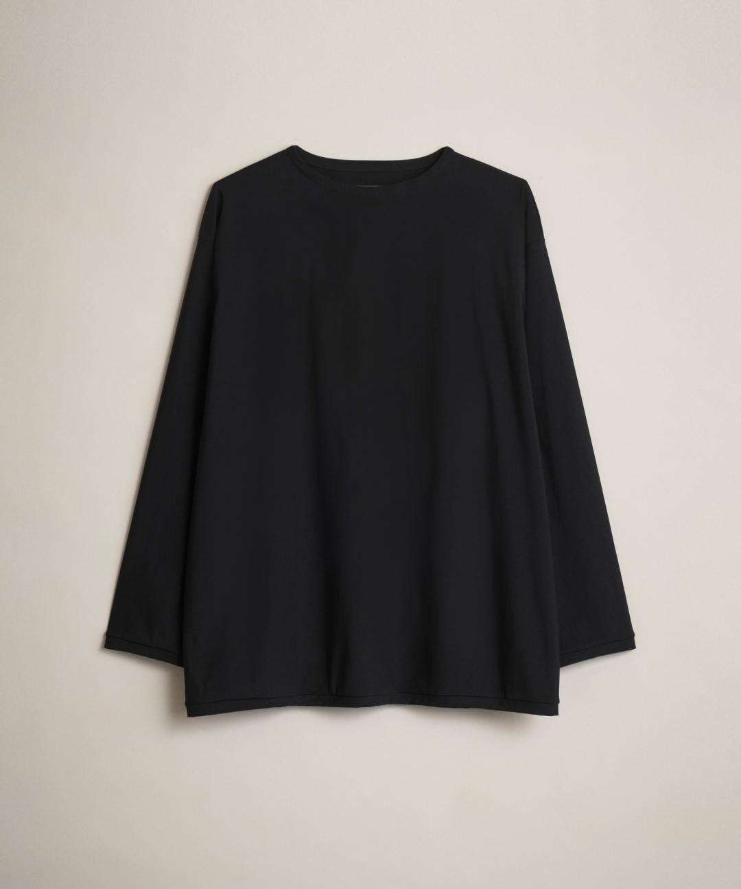 TROVE / MICRO FIBER JERSEY LONG SLEEVE / BLACK photo