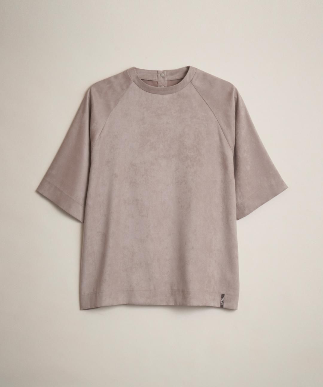 TROVE / MICRO FIBER SUEDE PULLOVER / GRAY BEIGE photo