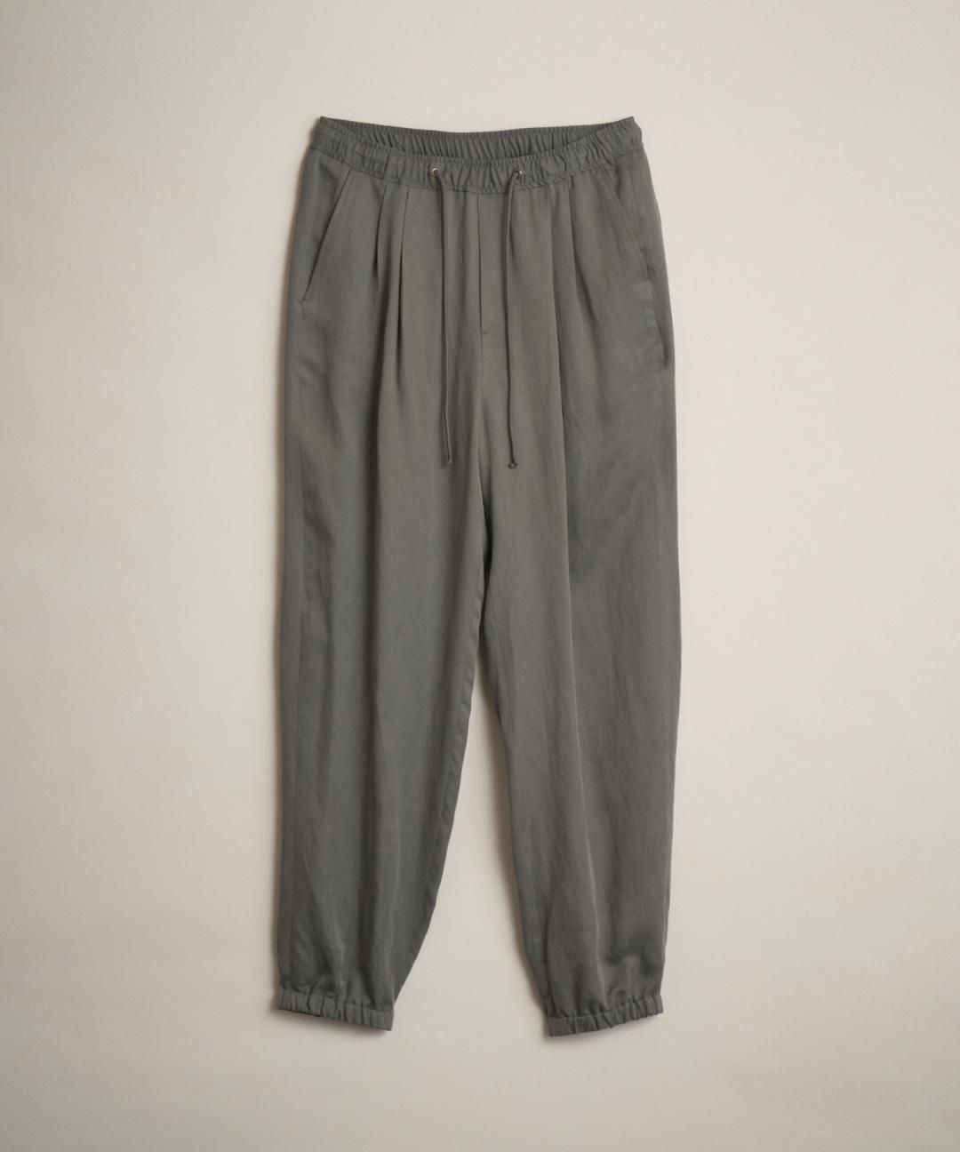 TROVE / TENCEL LINEN EASY PANTS / SAGE GRAY photo