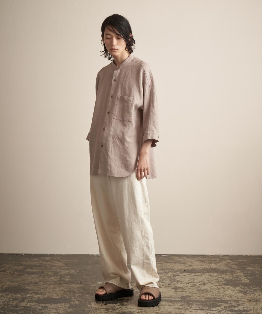 TROVE / HARD TWIST DENIM PANTS / ECRU photo