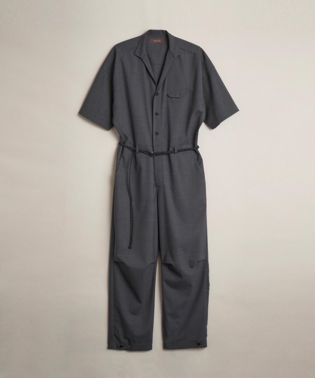 TROVE / WOOL TROPICAL JUMP SUIT TYPE-A / GRAY photo